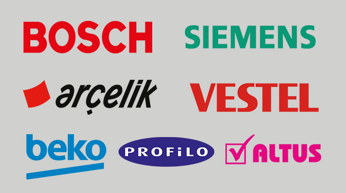 Servis verdiğimiz markalar